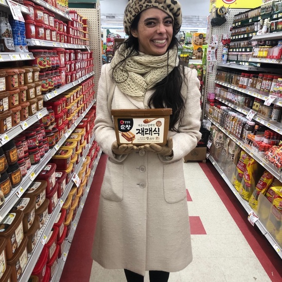 Elegant Cream Bouclé wool Overcoat - Picture 8 of 8